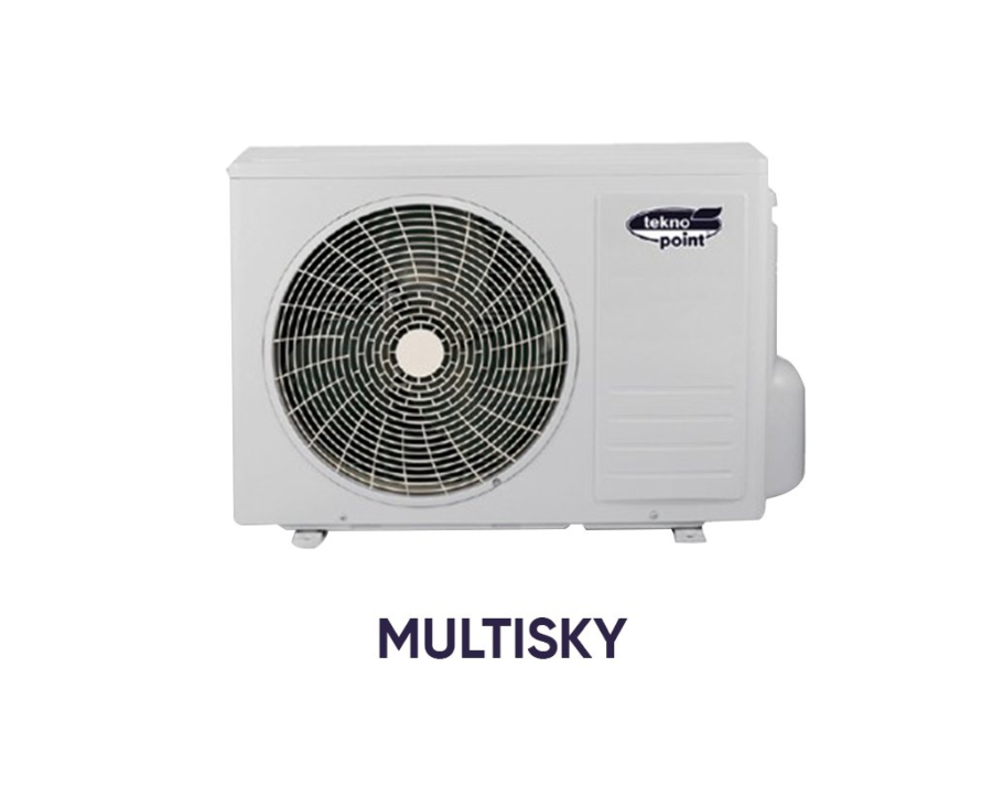 Išoriniai multi-split šildymo-kondicionavimo sistemų blokai Tekno Point Multisky