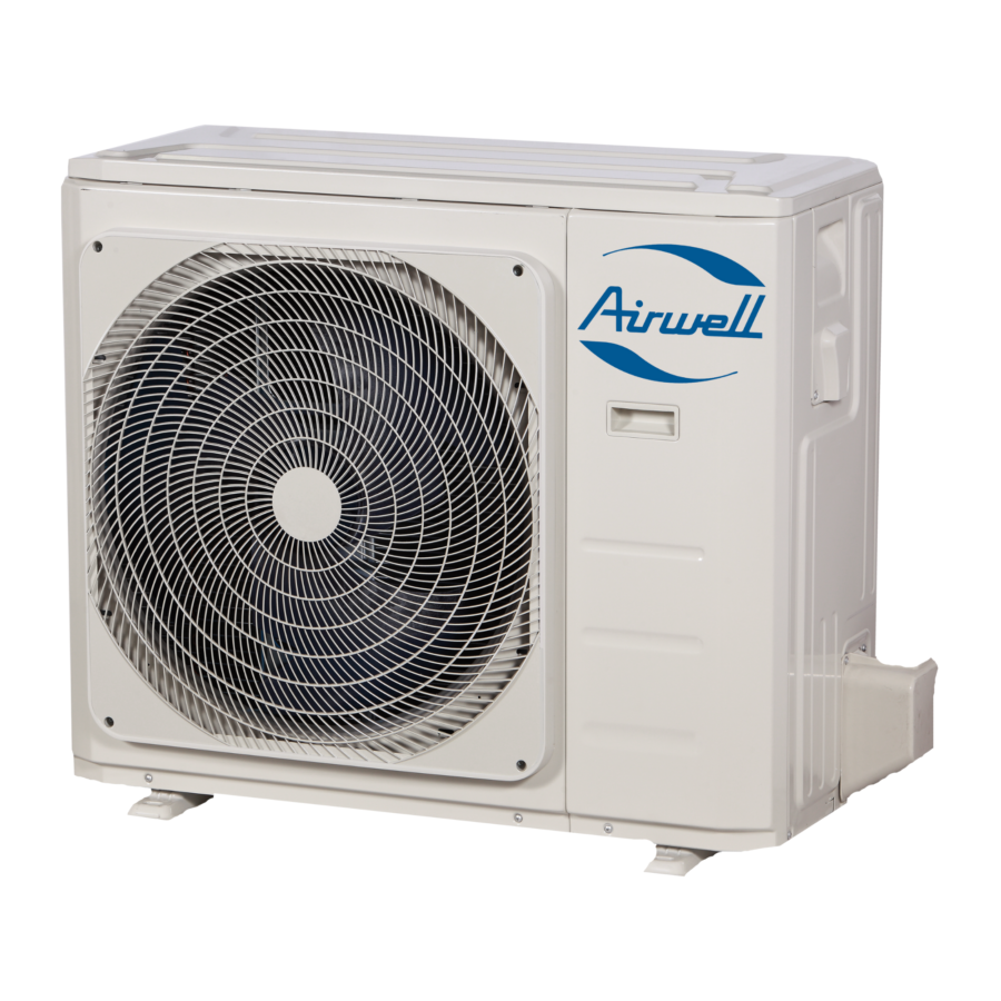 Airwell HARMONIA Grey HDMB/YDAB efektyvus šildymas iki -15°C