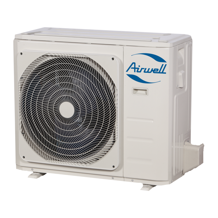 Airwell HARMONIA HDMB/YDAB efektyvus šildymas iki -15°C